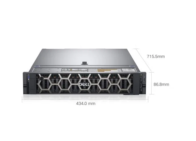 Poweredge R750 2u Rack Server Storage Virtualization Host 2* Silver 4314 32 Core 64 Thread 128g Memory /4*12t Sas/H745