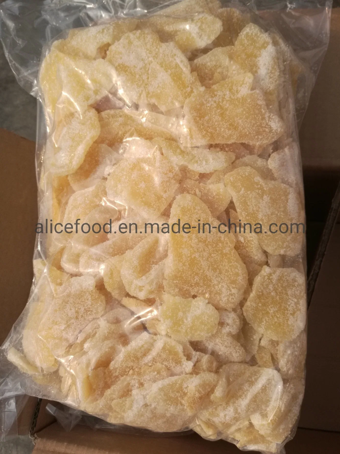 Crystallized Candied Ginger Dried Style Air Dried Fruits Dried Ginger