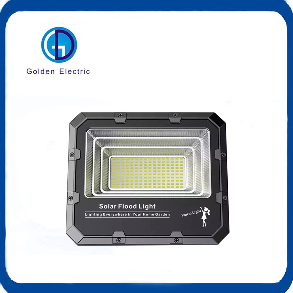 Solar Wall Light 250W 300W Garden Lighting Remote Control LED Spotlight Outdoor Solar Flood Light Lamp