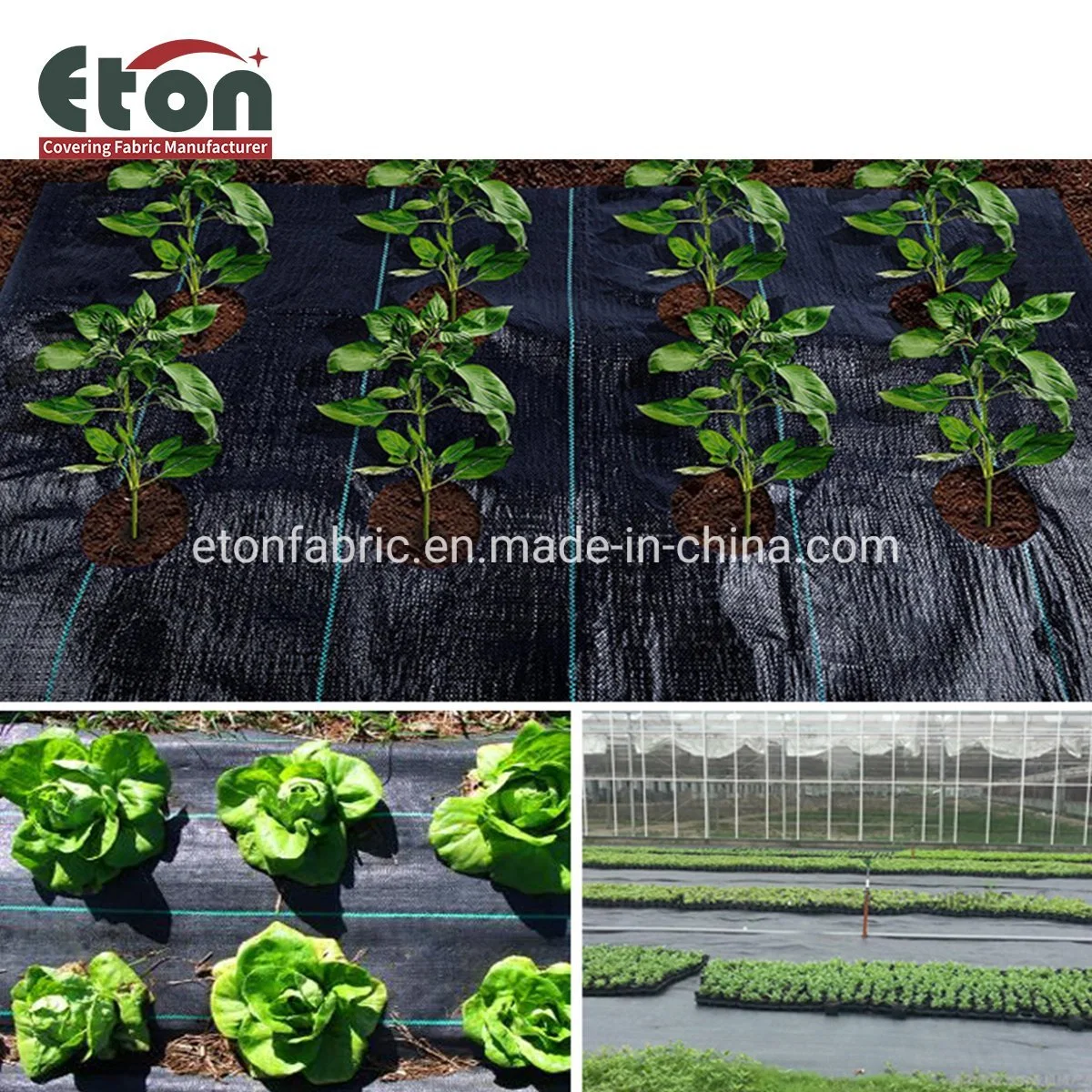 100GSM PP Plastic Woven Garden Ground Cover for Agriculture Uses