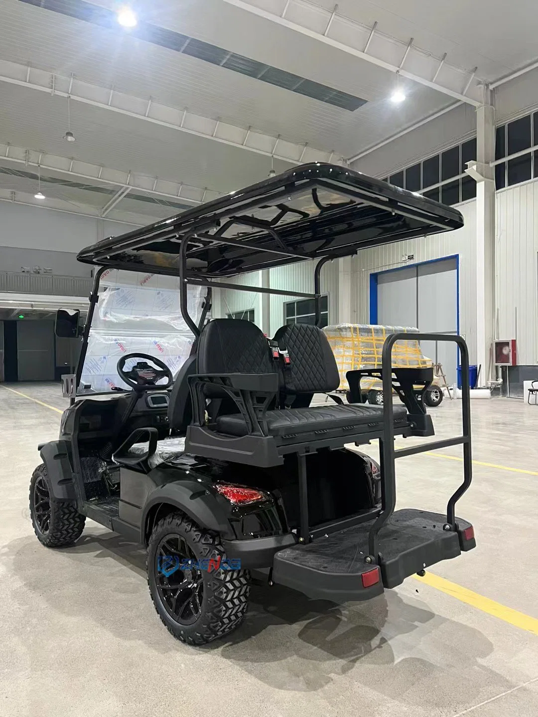 Zhenda New Golf Cart / New Energy Pollution-Free Electric Vehicle with Lithium Battery for Sale