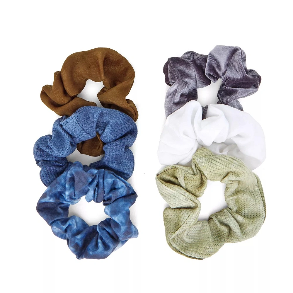 Cabelo tecido Scrunchie Acessórios para Mulheres