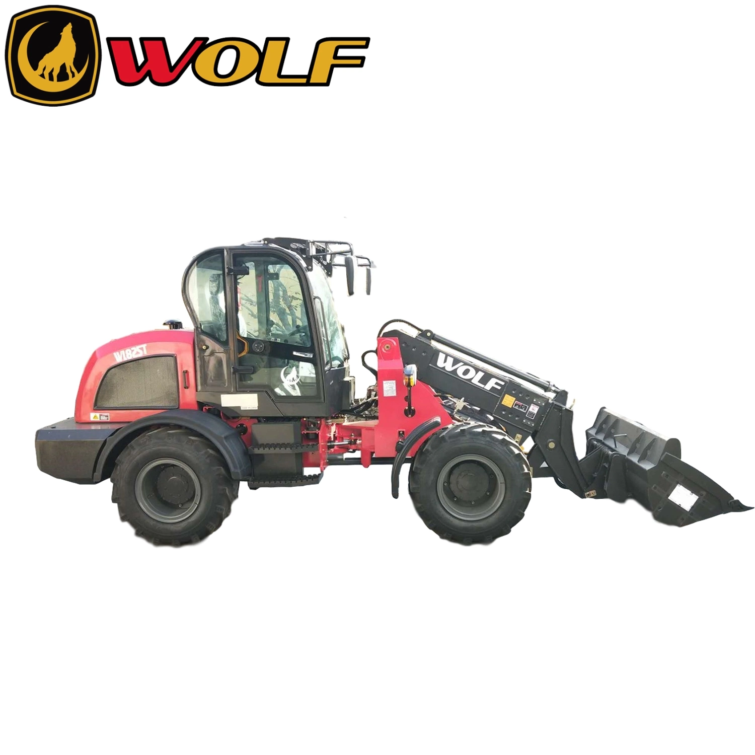 Long Boom Wolf Loader Wl825t Wheel Loader