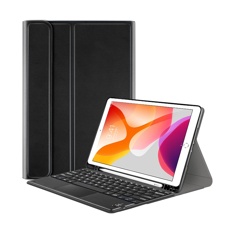 for iPad 10.2 Tablet Case with Bluetooth Keyboard Touchpad Factory Supplier