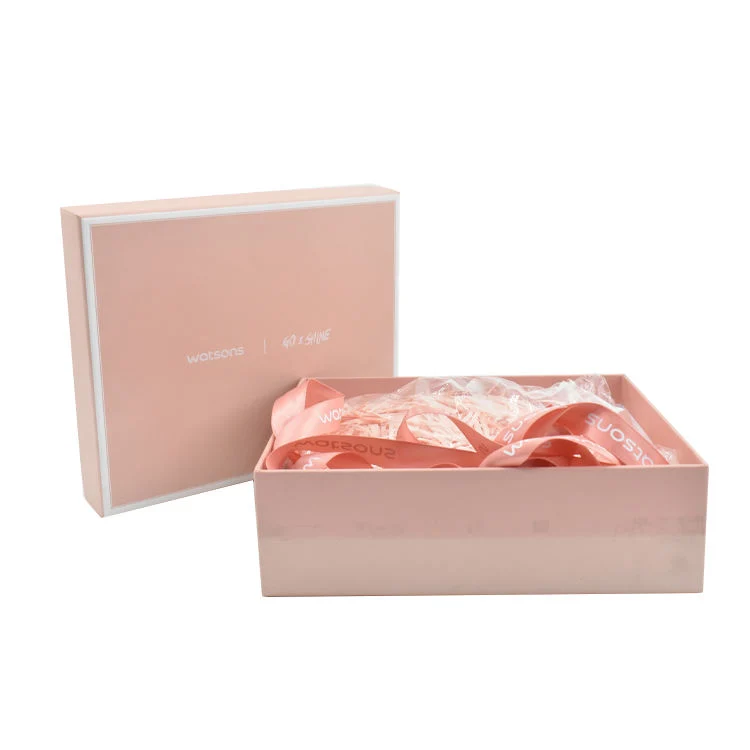 Custom Printing Delicate Clothing Packaging Box with Lid.