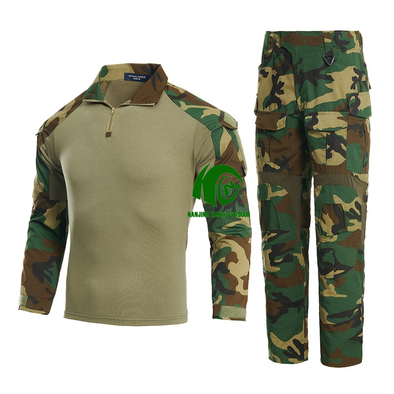 Kango noir uniforme de combat tactique de camouflage