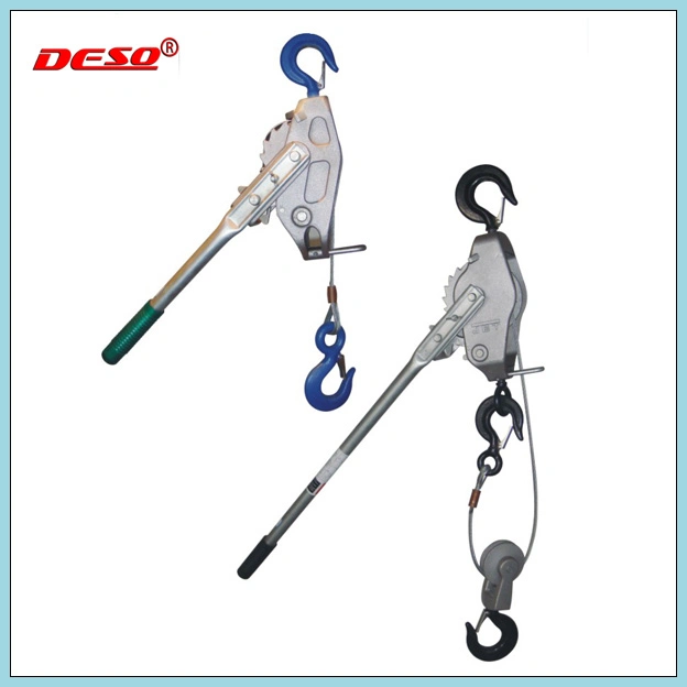 High Strength 1 Ton Hand Ratchet Steel Cable Puller