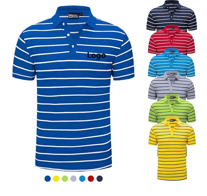 Wholesale/Supplier Knitted Golf Polo Shirts Solid Color Full Sleeve Custom Design 100% Cotton Long Sleeve Polo Shirt for Men