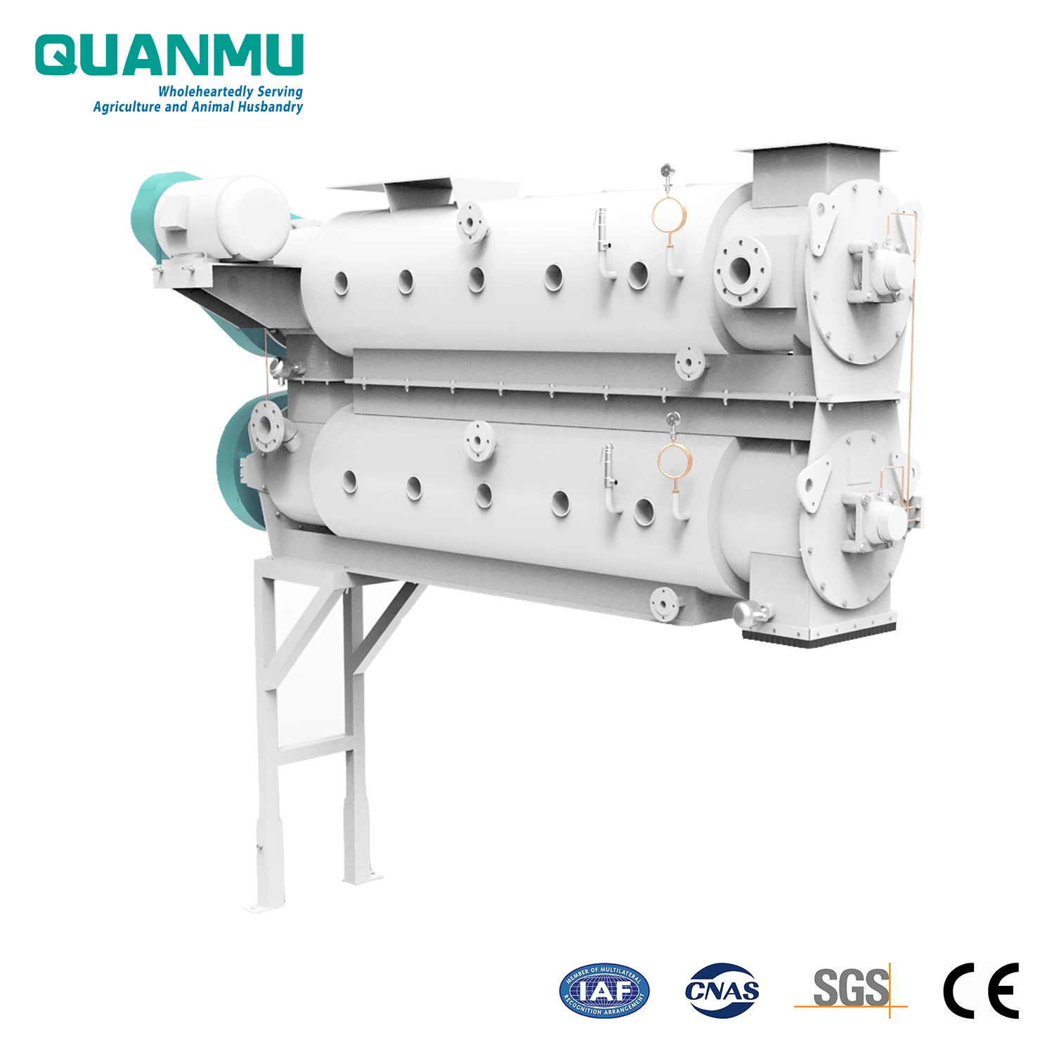 Cattle and Ruminant Animal Feed Paddle Steam Conditioner for Pellet Mill