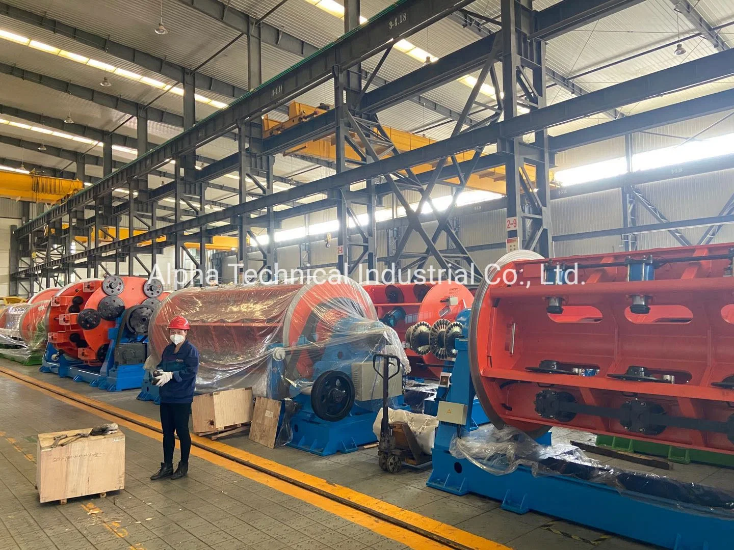 High Speed Industry Cable Making Equipments Wire Rope Tubular Stranding Machine High quality/High cost performance Tubular Stranding Machine