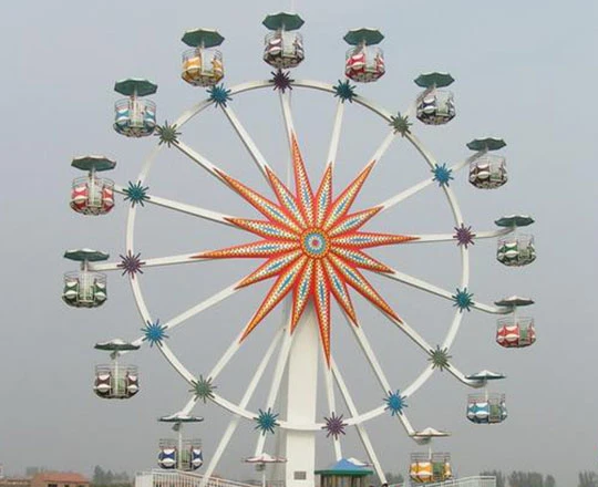 Atracción Amusement Ride 80 metros Giant Ferris Wheel para exterior Parque de atracciones