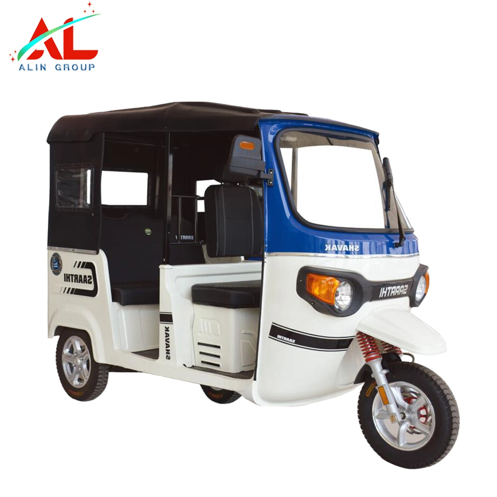 Green Power Electric Tricycle Rickshaw for Passenger Three Wheels E Trike Audlts Use Cheap Price