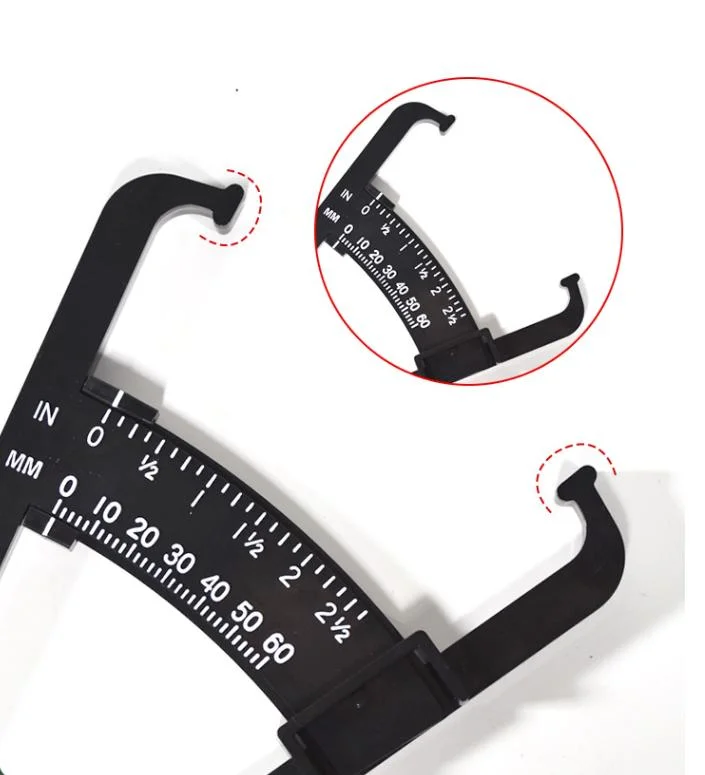 Sebum Forceps Fat Thickness Caliper Measurement Personal Training Body Fat Meter