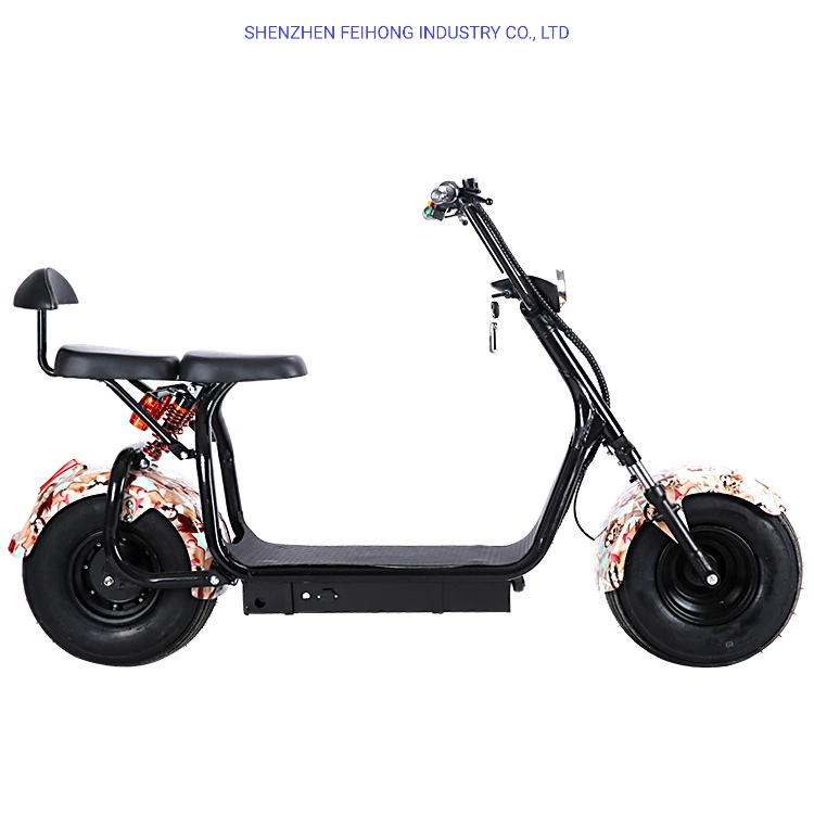 Motorrad Elektro-Scooter Fahrrad Elektro-Fahrrad Elektro Motorrad Roller Motor Roller Folding Motor Batterie 60V 12Ah 1500W Motor Folding Roller EQ-02