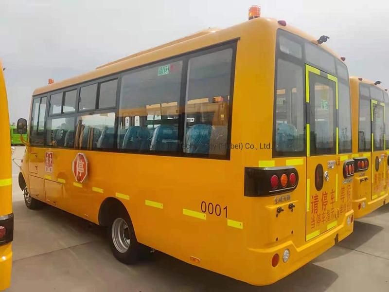 China Fabricación asequible 11-36 escaños Middle School Bus para niños