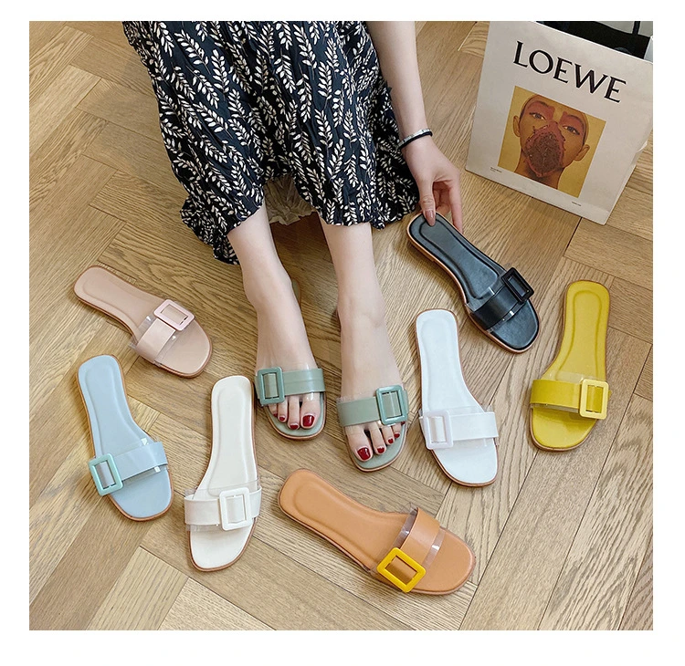 Fashion Mix and Match Color Women's Sandals Luxury Custom Leather Shoes Velcro Hollow Zapatillas.