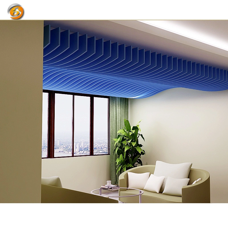 100% Polyester Fiber Environmental Protection and Sound Absorption Ceiling Covering