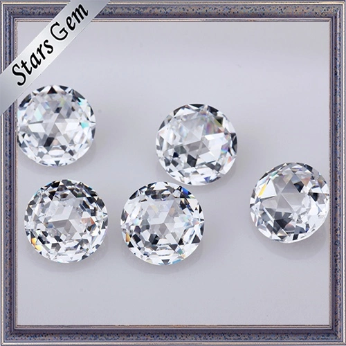 Very Shining Brilliant Rose Cut Beautiful Cubic Zirconia CZ Loose Gemstones for Jewelry