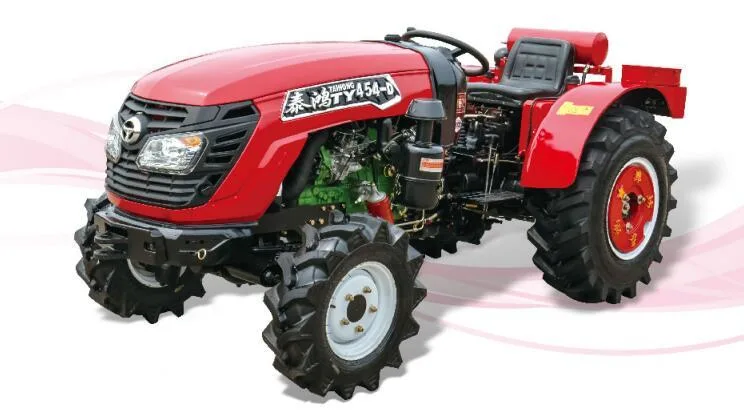 Made in China Agricultural Machinery 45HP 2D /4D Farm/Mini Tractor for Trailer, Power Tiller