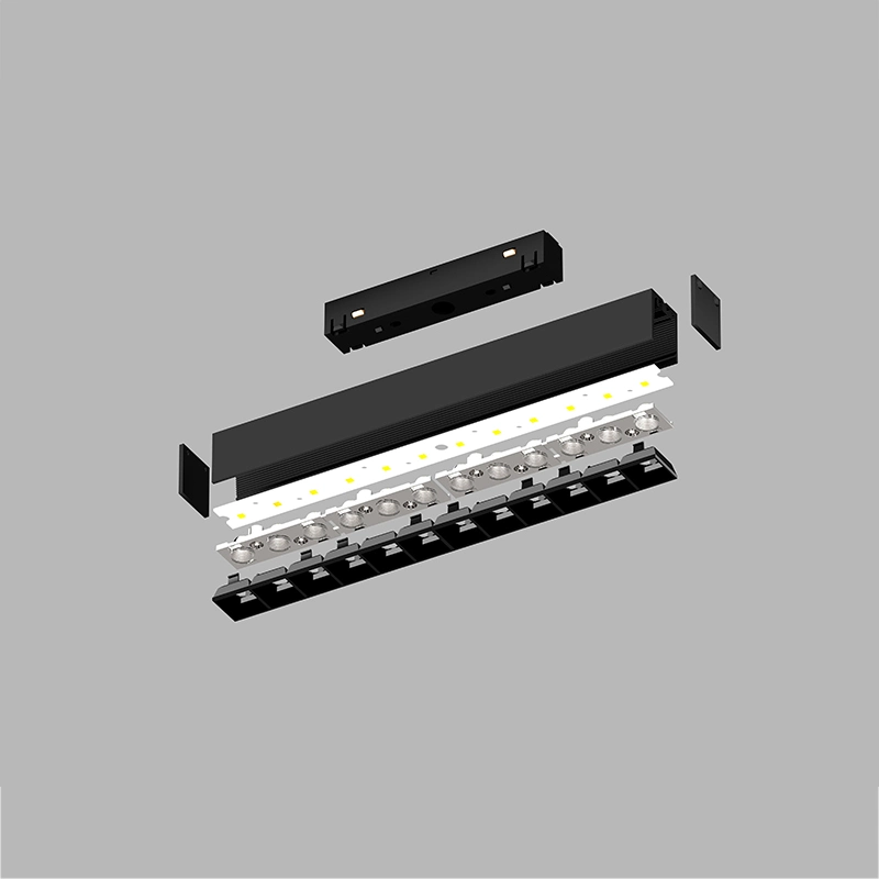 Decoration Ra90 DC48V Magnetic Grille Lamp Lights Linear Spot LED Magnetic Light