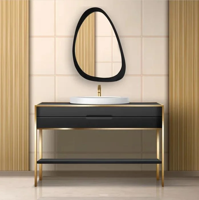 Blaxton Asymmetrical Wood Wall Mirror