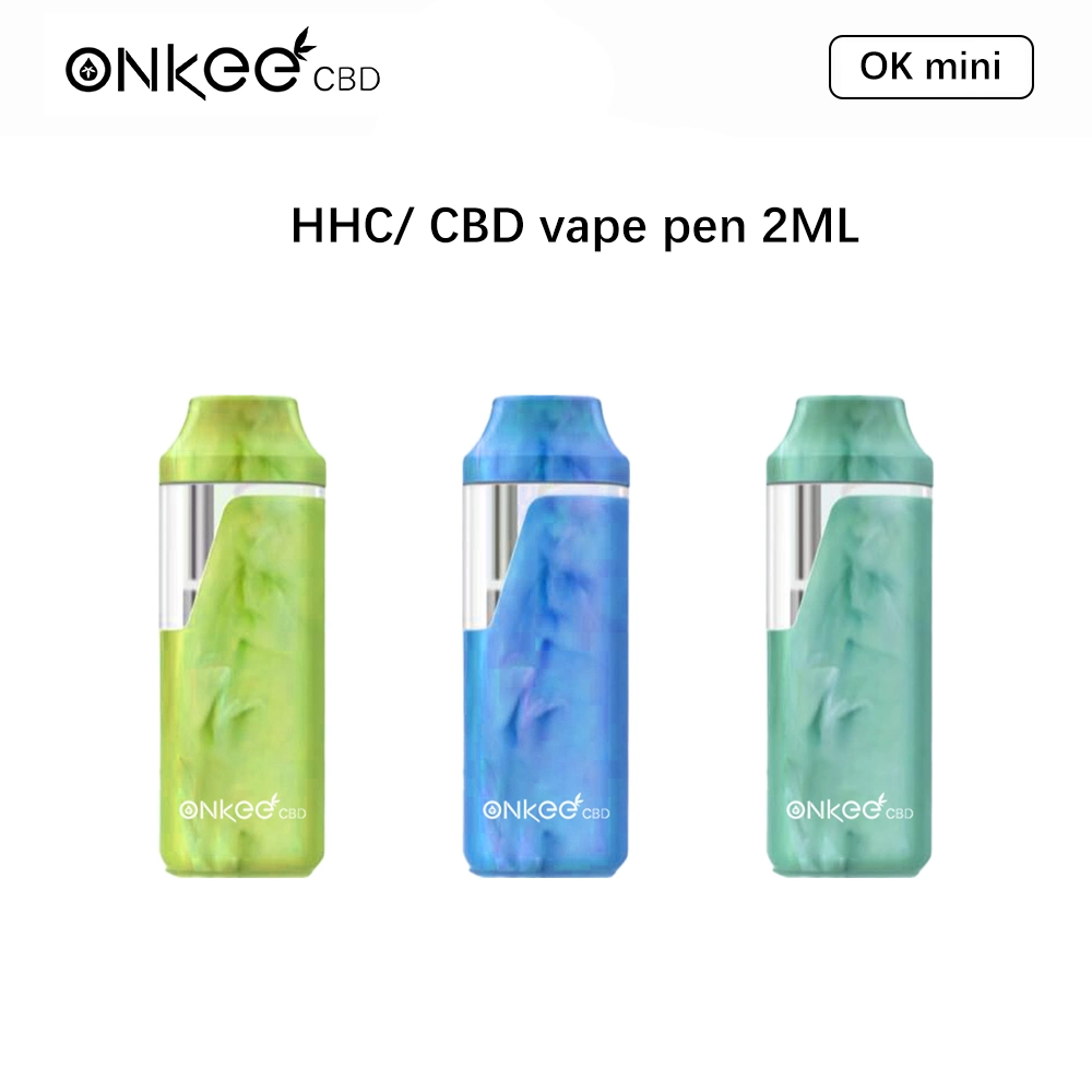 Bolígrafo recargable D8 VAPE con bobina cerámica HHC VAPE 2ml Precio de fábrica de atomizador al por mayor