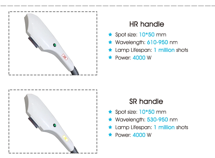 2023 nouveaux produits appareil d'épilation à lumière pulsée rajeunissement permanent de la peau Épilation laser IPL