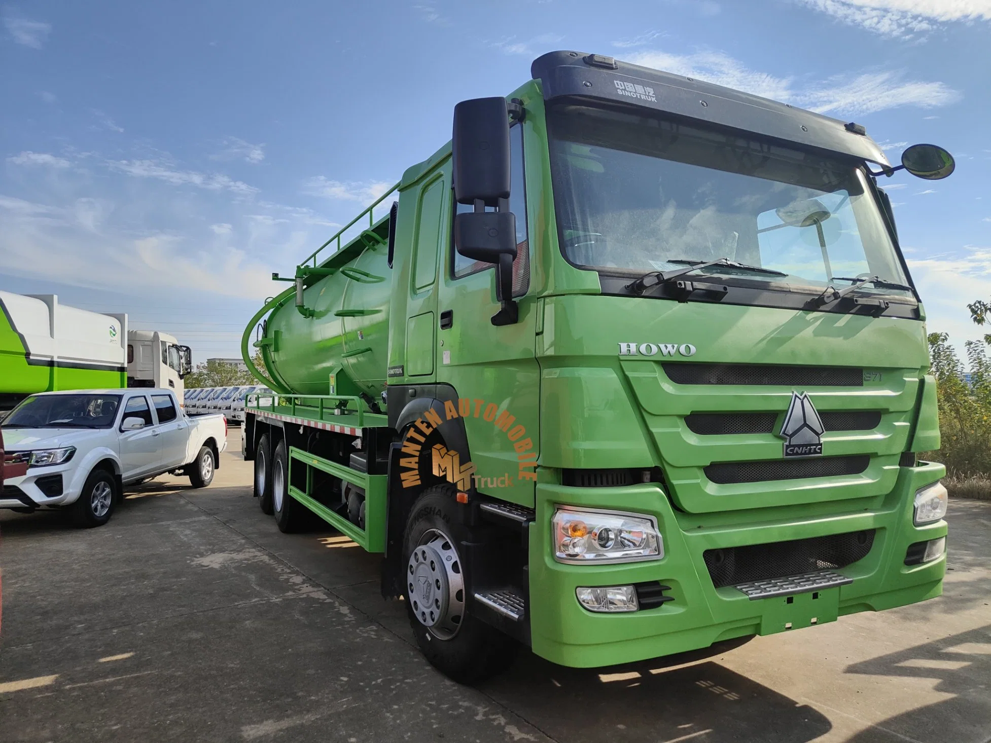 25ton 25000 L 25 Fecal cbm 25m3 de vácuo do tanque de sucção de esgoto máquina de limpeza de esgotos