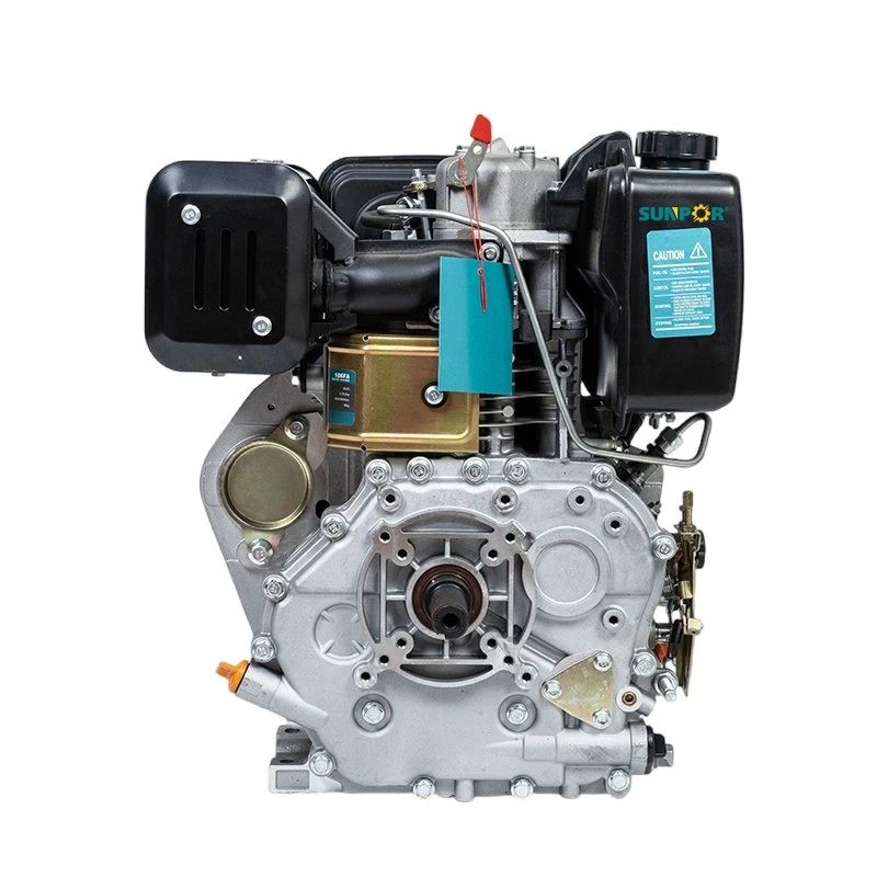 Moteur diesel 4 temps 8 kw 11 HP à cylindre simple pour générateur et Pompe à eau