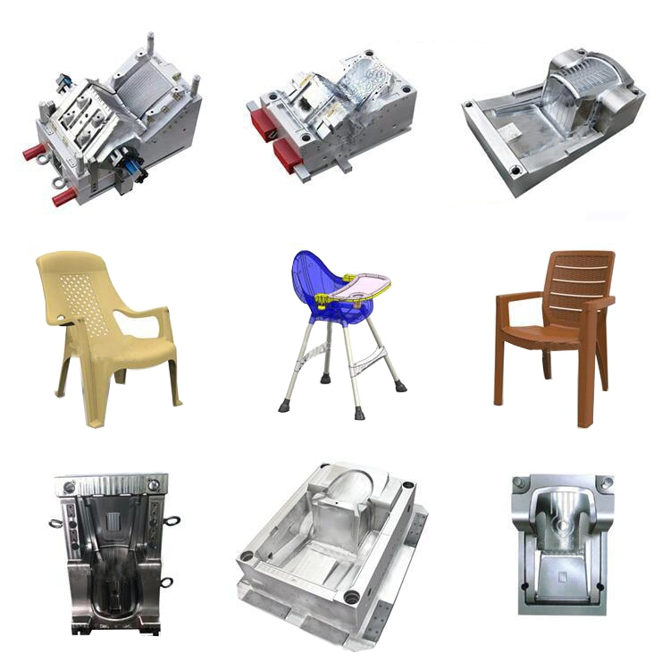 Big Sturdy Relax Plastic Chair Mold with Injection Molding