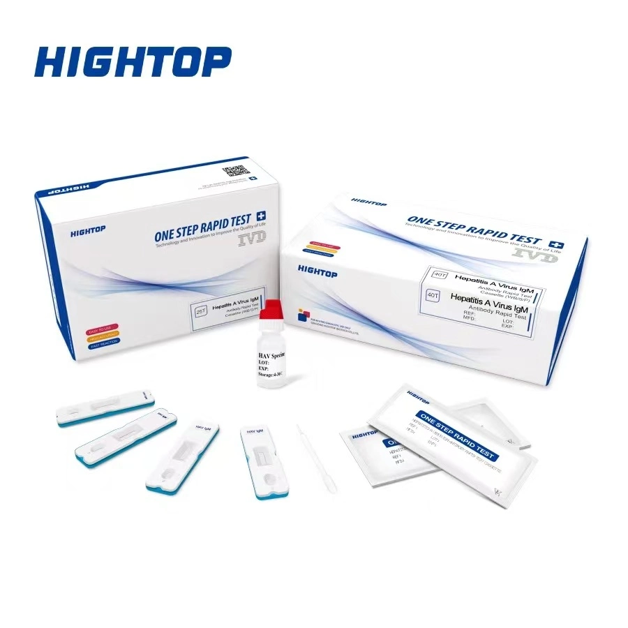 Medical Diagnostic HAV Antibody Rapid Test Kit HAV Igg Igm Rapid Test