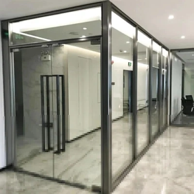 Aluminium Schallisolierte Urinal Billig Verwendet Rahmenlose Büro Glas Wand Wc. Starke Partition