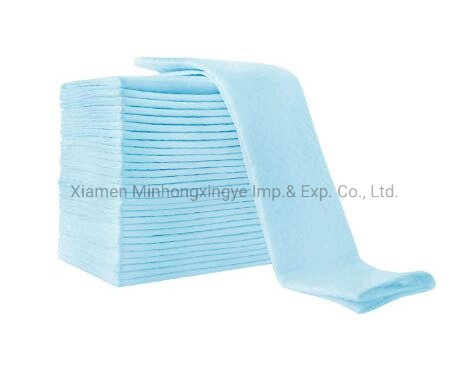 60X90 desechable adulto Underpads médicos debajo de la almohadilla suave transpirable Pads