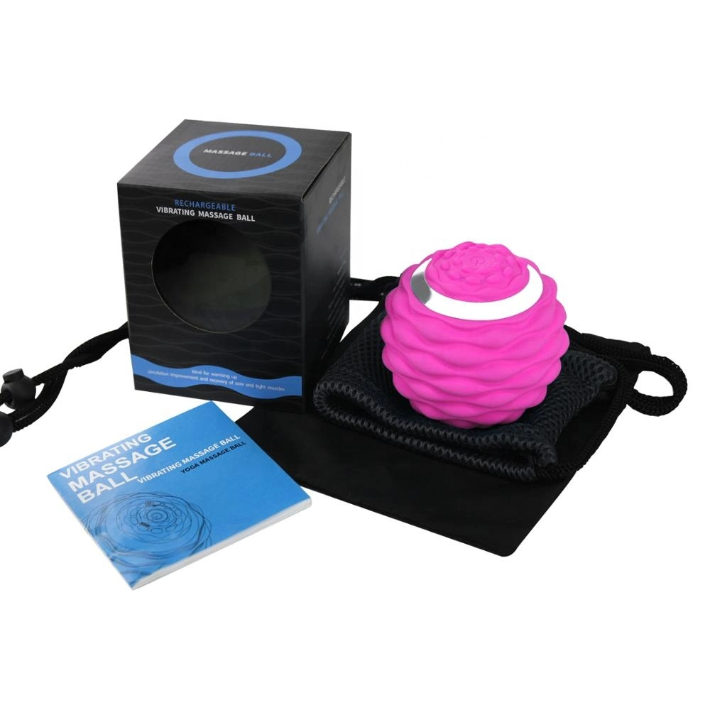 Home ejercicio Masaje facial bola, Pilates eléctrico Mini Masaje bola rodillo de Masaje