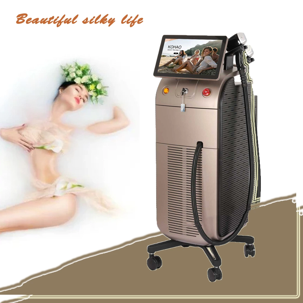 New Arrivals! 2024 Diode Laser Ice Triple Wavelength 755nm 808nm 1064nm Diode Laser Hair Removal Machine Price