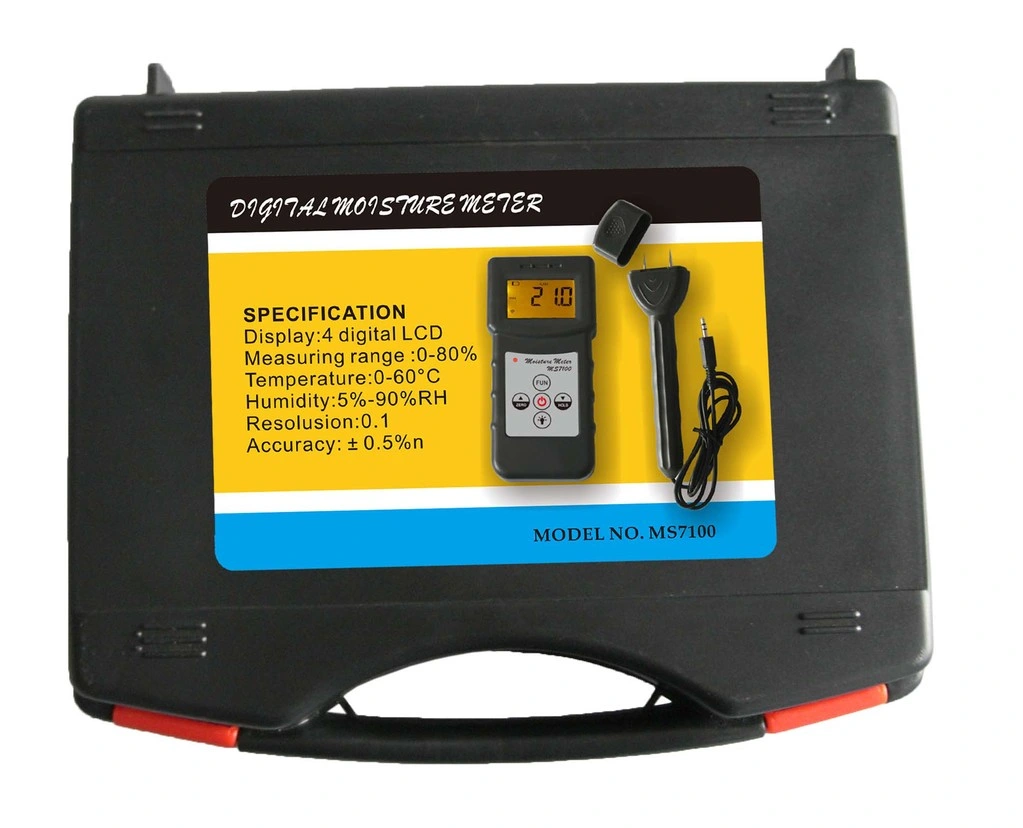 Wood Moisture Meter, Timber Moisture Meter, Bamboo Moisture Meter, Carton Moisture Meter for Measuring Wood. Timber Moisture Content