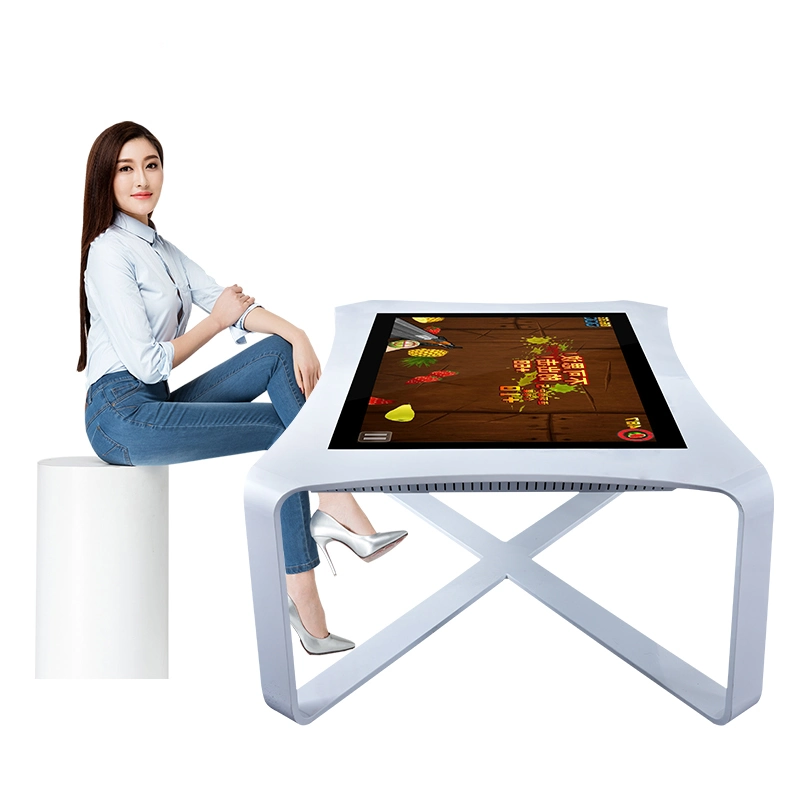 43 Inch Object Recognition Restaurants Smart Digital Interactive Price Multi Touch Screen Coffee Shop Dining Table for Education