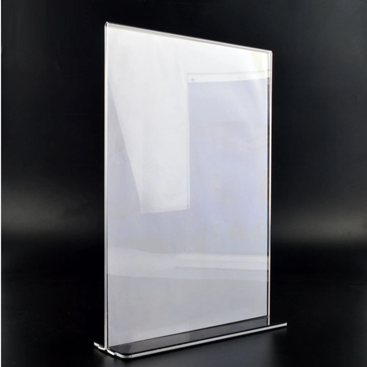 Acrylic Menu Holder for Sign Display/Leaflet Flyer Stands/A4 A5