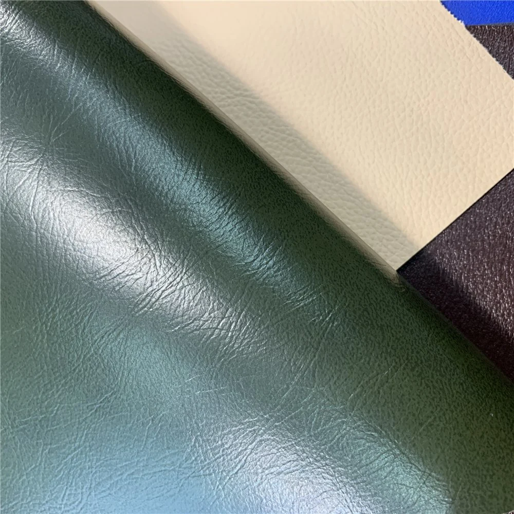 PVC Upholstery Sofa Fabric Embroidery Leather Leatheroid
