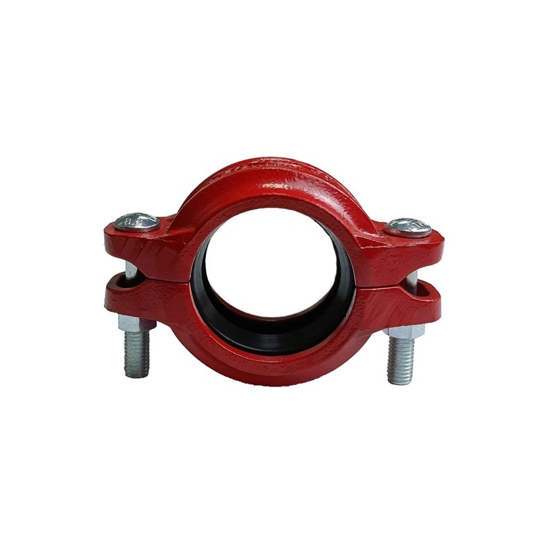 UL FM CE Ductile Iron Grooved Rigid Couplings for Firefighting system