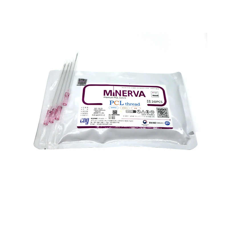 Minerva Non-Surgical absorbible de 29g de 50mm de elevación de cejas cara de mono hilo DOP