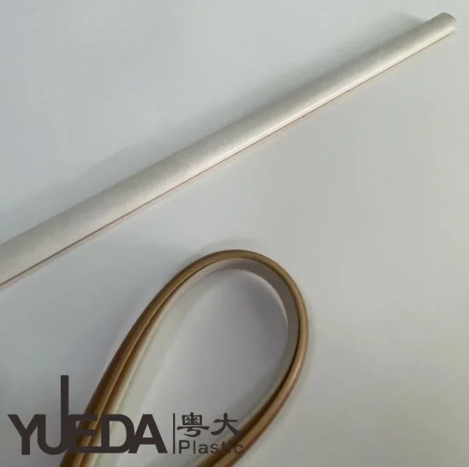 Tiras de plástico Yueda PVC Bone Strip para bandagem de Sofa Edge Tira de vedação em forma de T.