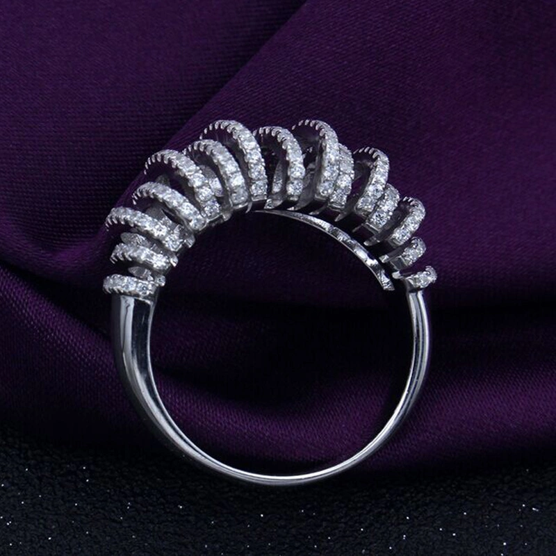 OEM 925 Sterling Silver Fashion Jewelry Finger Ring Women Accessories Wholesale/Supplier Jewellery (CFSVFR002)