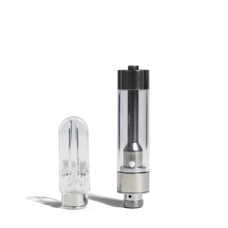 Best Quality E-Cig 510 Thread 0.5ml 1ml Ceramic Coil Glass Tank SS316 Disposable/Chargeable Atomizer Vape Pen Cartridge