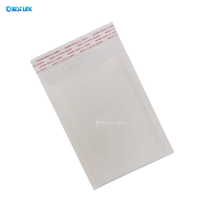 Antichoque Envelopes acolchoados Bolha Branco sacos de embalagem de sacos de papel Kraft, Guarnições de bolha de logotipo personalizado