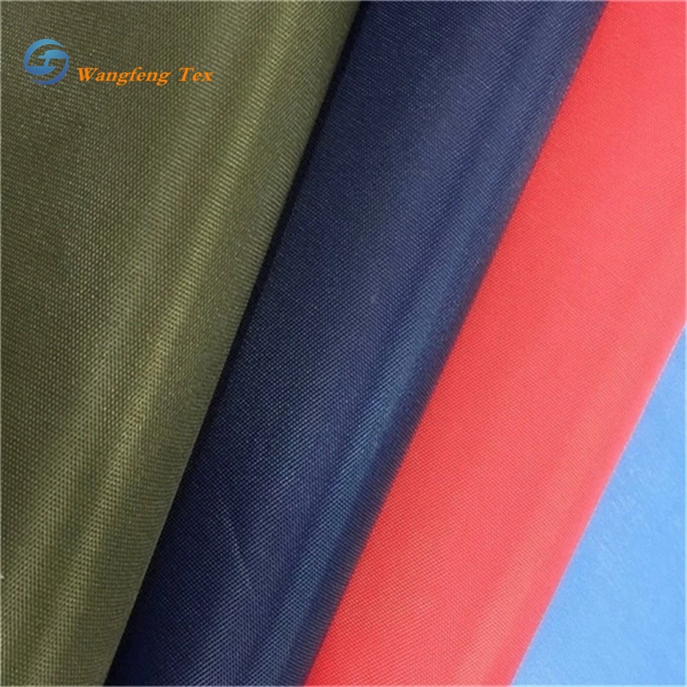 New Product 2020 Textiles Downjacket Garment Cationic Denim Color Polyester Two Tone Twill Gabardine Fabric