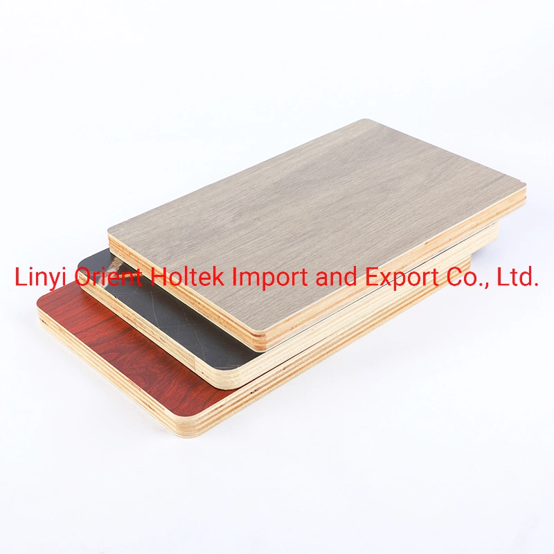 Double Side with Wooden Color 18mm MDF Board Laminated Melamine Board with Factory Price