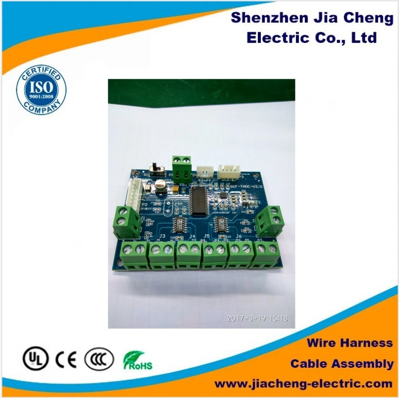 Precise Instrument Panel PCBA Box Building SMT DIP Electronic Card