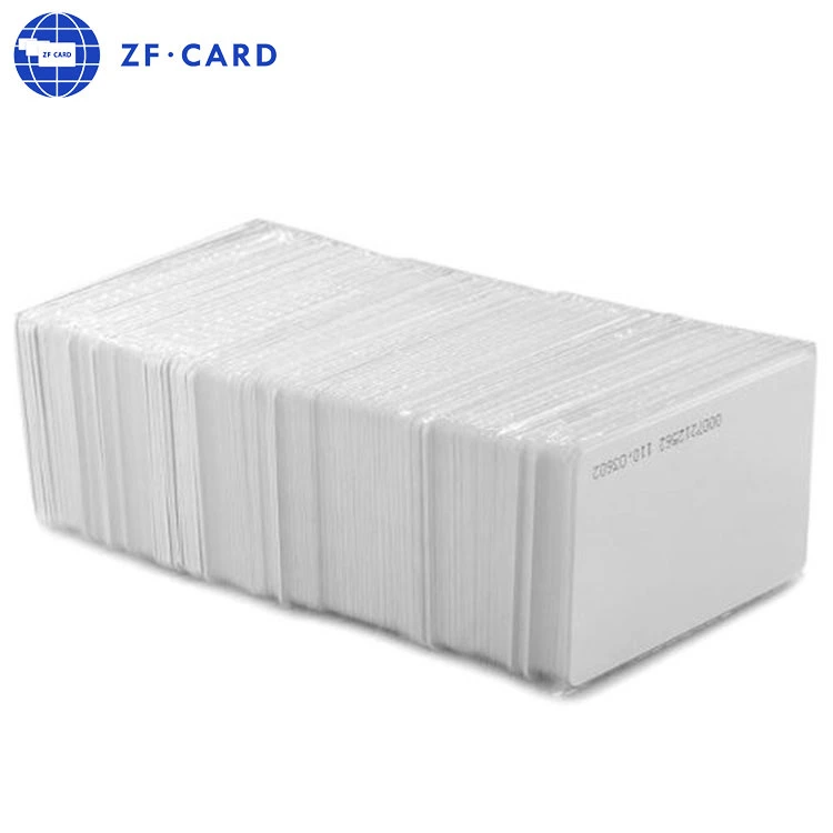 Carte vierge de taille standard ISO 125 kHz ISO 7816 Hitag 1 Cartes IC