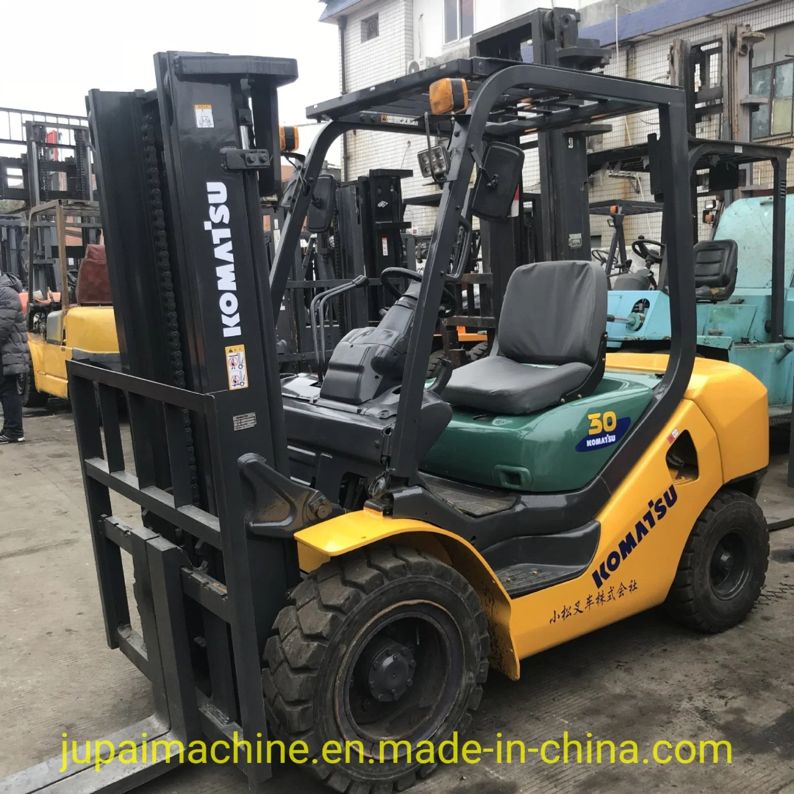 Industrial Lift Truck Cargo Gabelstapler Diesel Gabelstapler Japan Toyota Komatsu 3ton mit Isuzu-Motor